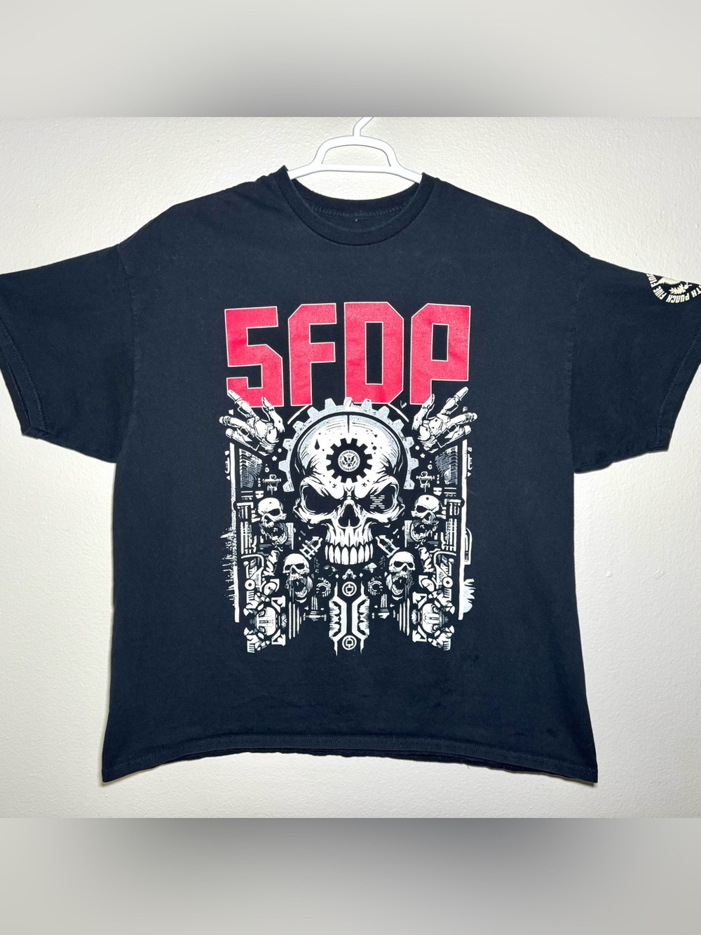 Five Finger Death Punch Gearhead 2024 Tour ITIN T-Shirt 2XL